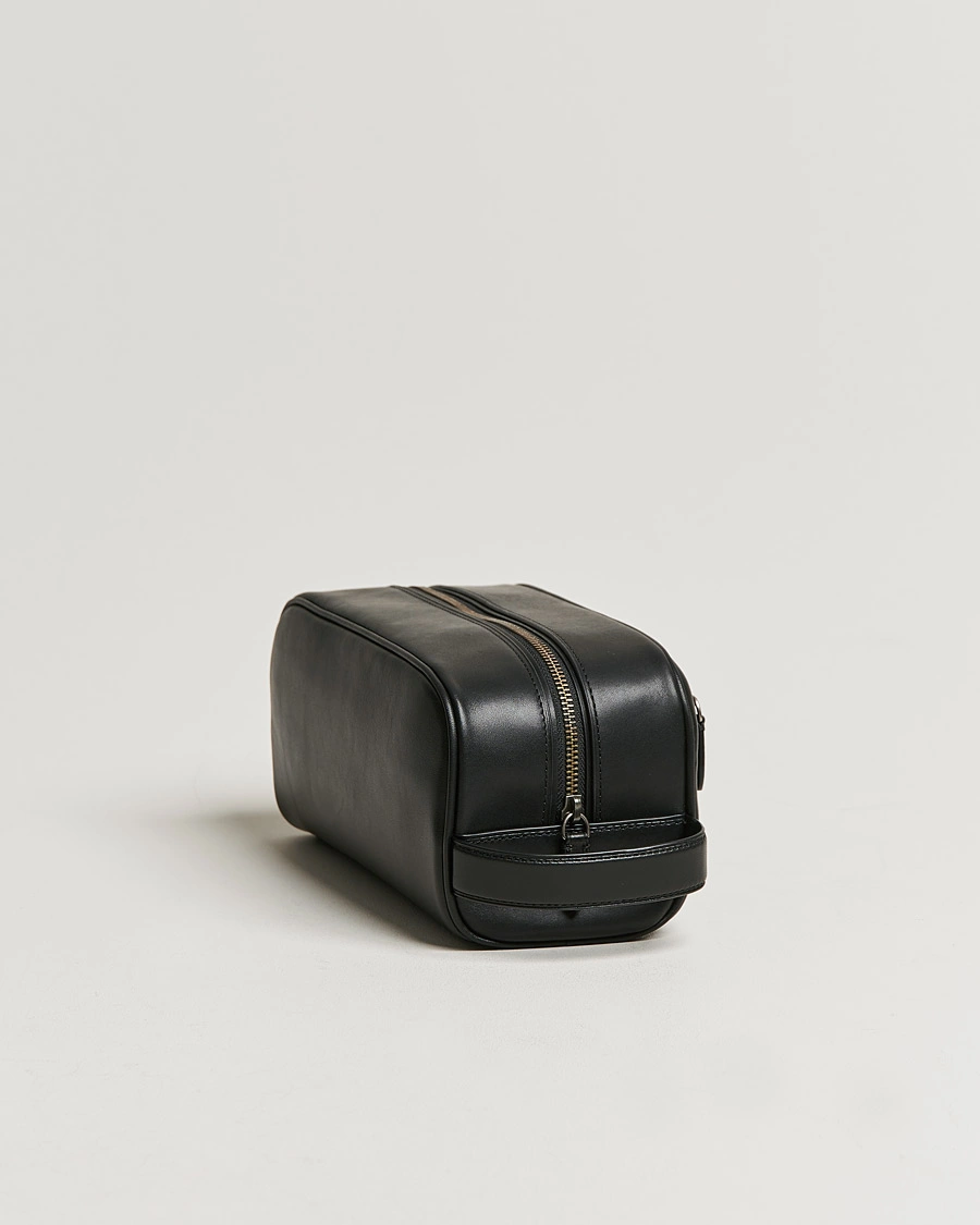Homme |  | Polo Ralph Lauren | Leather Washbag Black