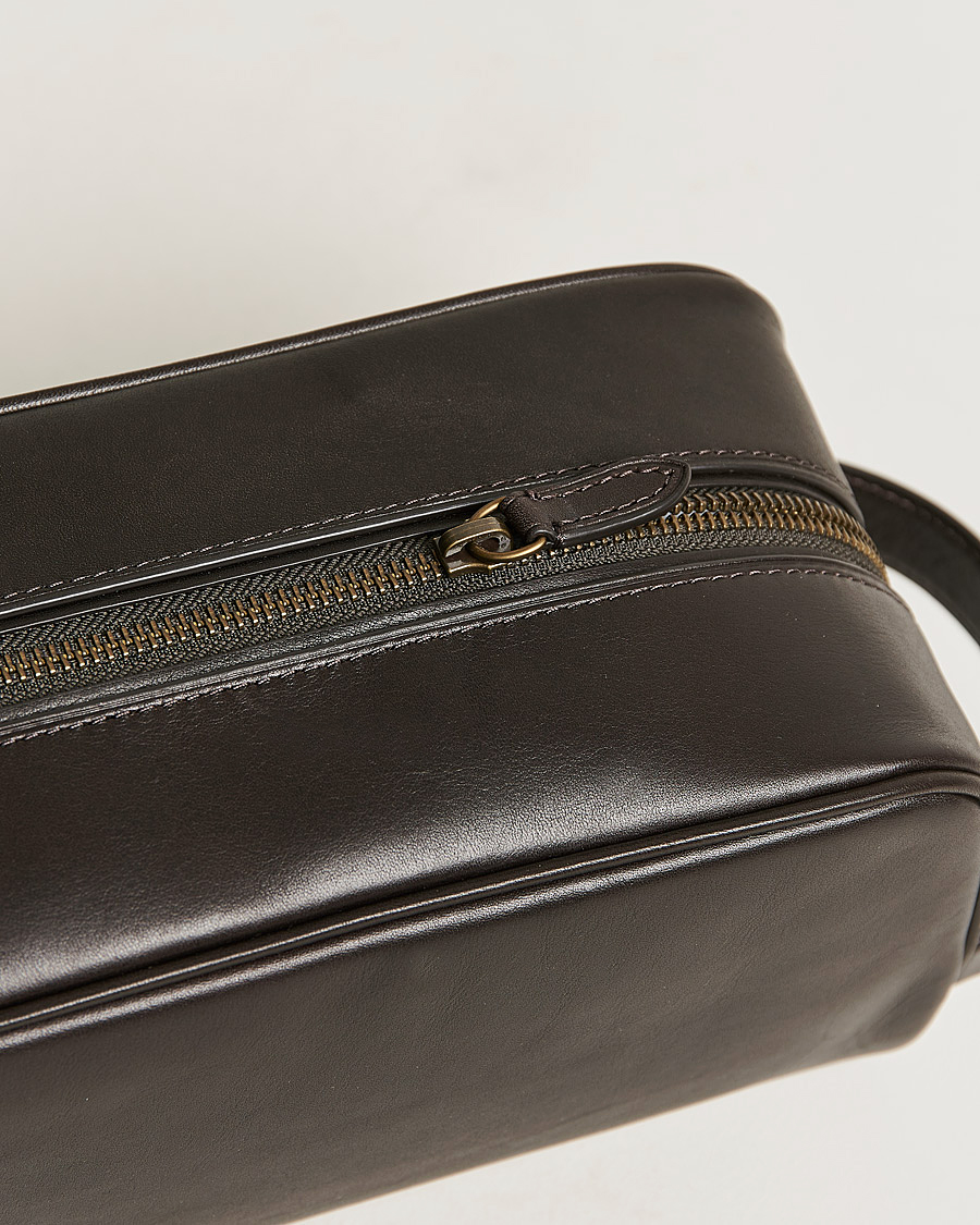 Homme | Polo Ralph Lauren Leather Washbag Brown | Polo Ralph Lauren | Leather Washbag Brown