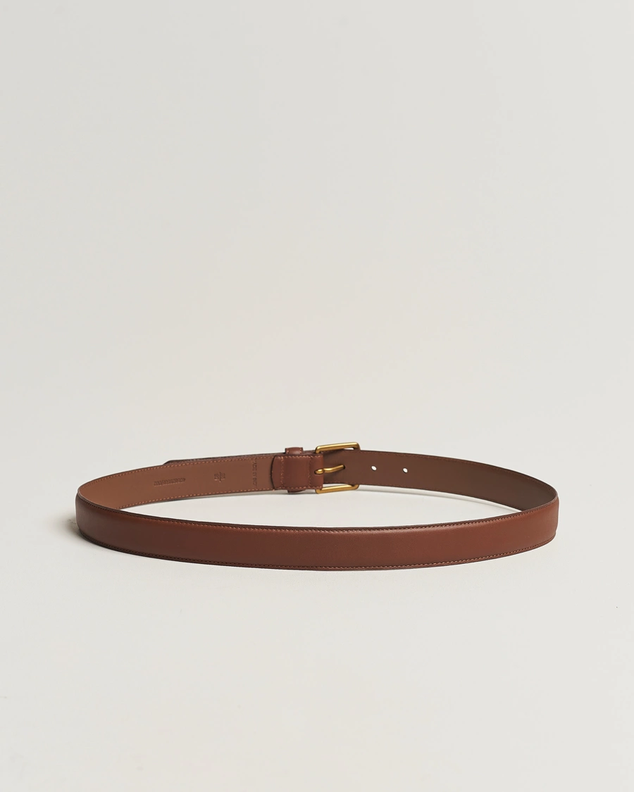 Homme | Accessoires | Polo Ralph Lauren | Leather Belt Brown