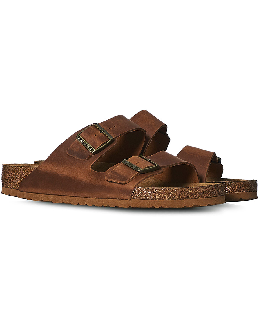 Homme | BIRKENSTOCK Arizona Soft Footbed Cognac Oiled Leather | BIRKENSTOCK | Arizona Soft Footbed Cognac Oiled Leather