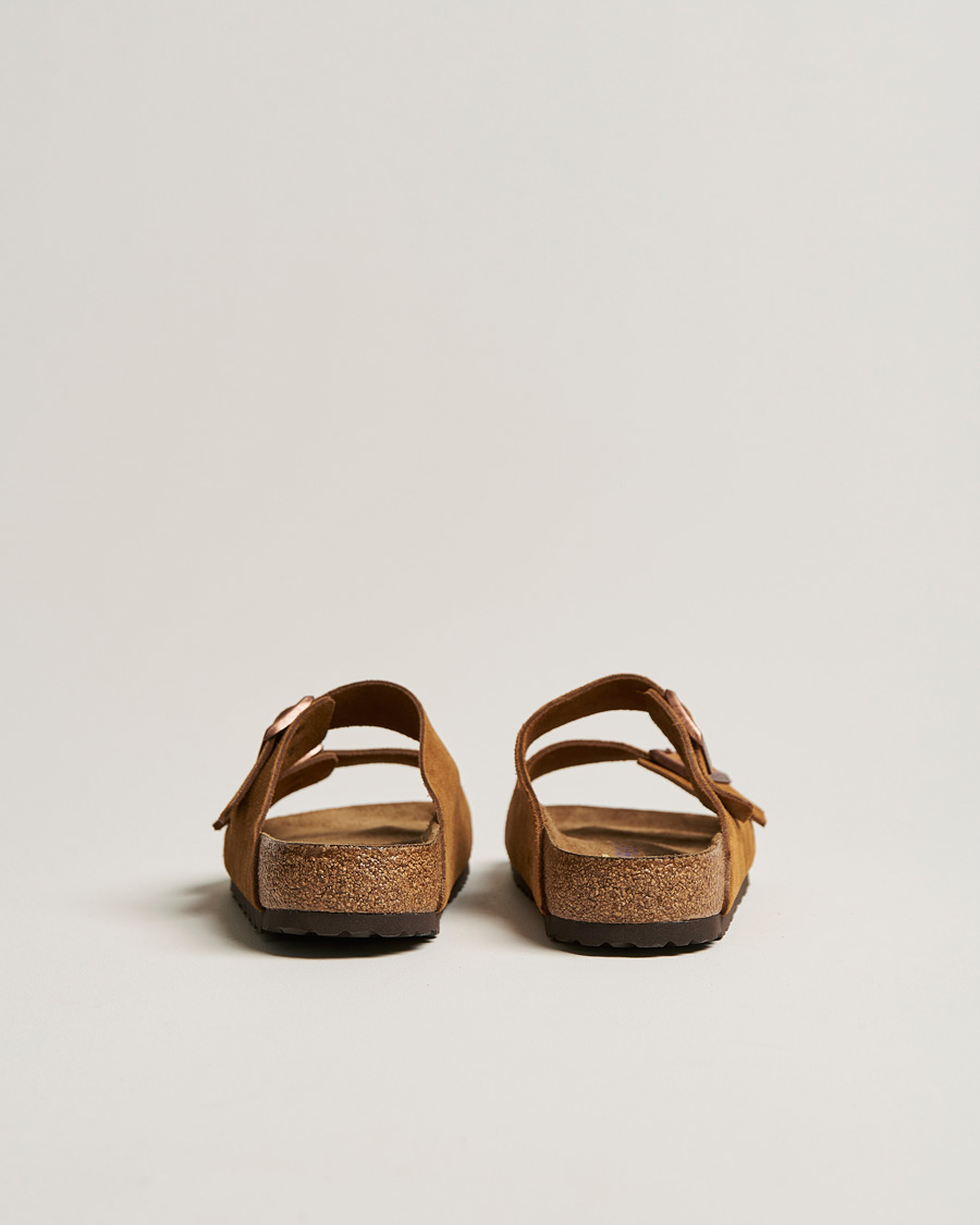 Homme | Sandales Et Mules | BIRKENSTOCK | Arizona Soft Footbed Mink Suede