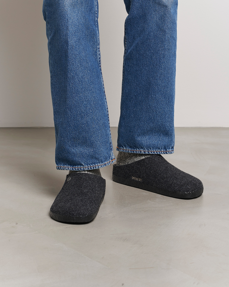 Homme | Sandales Et Mules | BIRKENSTOCK | Zermatt Wool Felt Anthracite
