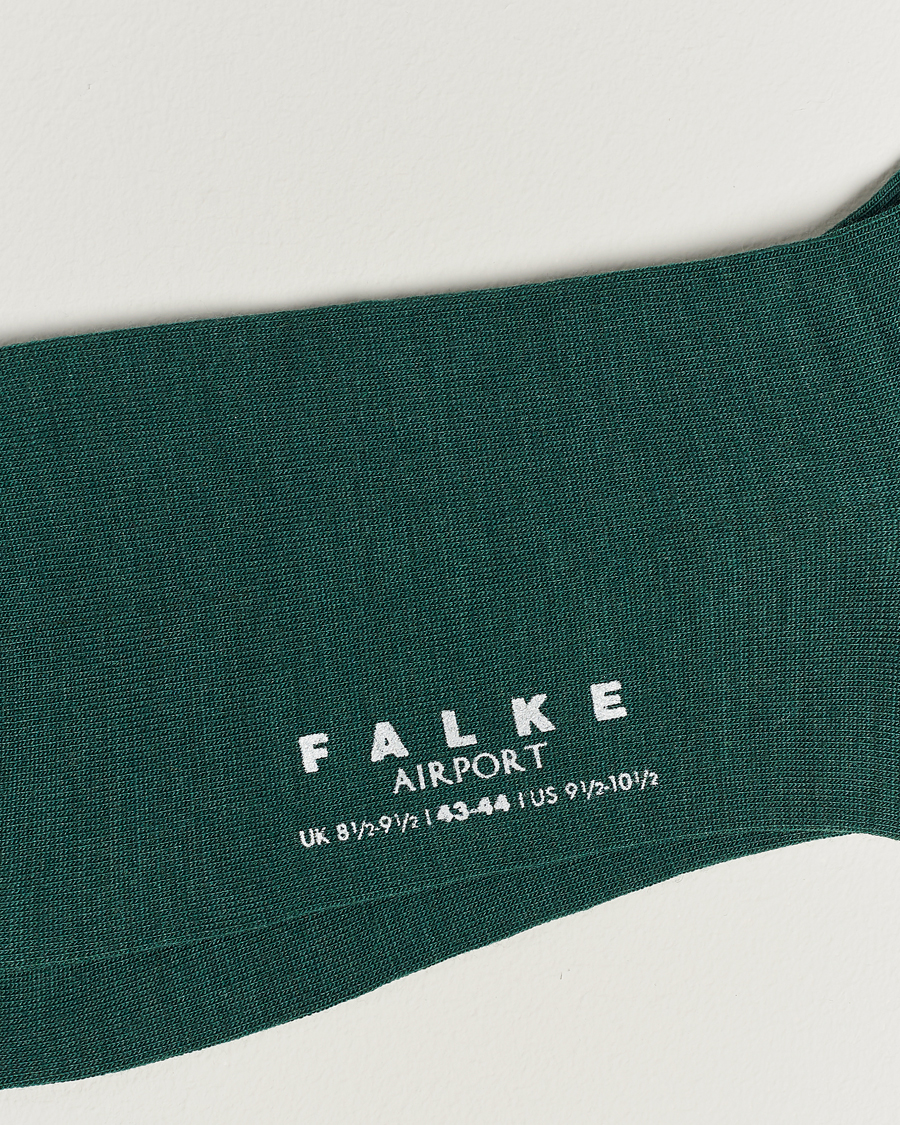 Homme | Chaussettes | Falke | Airport Socks Hunter Green