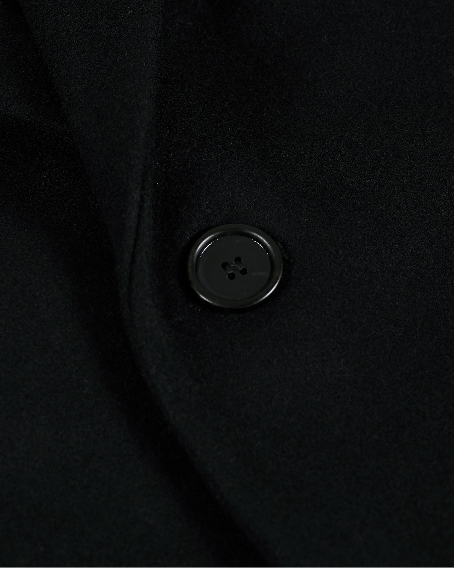 Homme | Manteaux Et Vestes | Filippa K | Rhine Recycled Melton Wool Coat Black