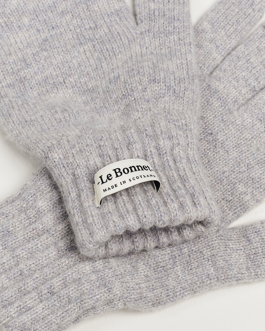 Homme | Le Bonnet Merino Wool Gloves Smoke | Le Bonnet | Merino Wool Gloves Smoke