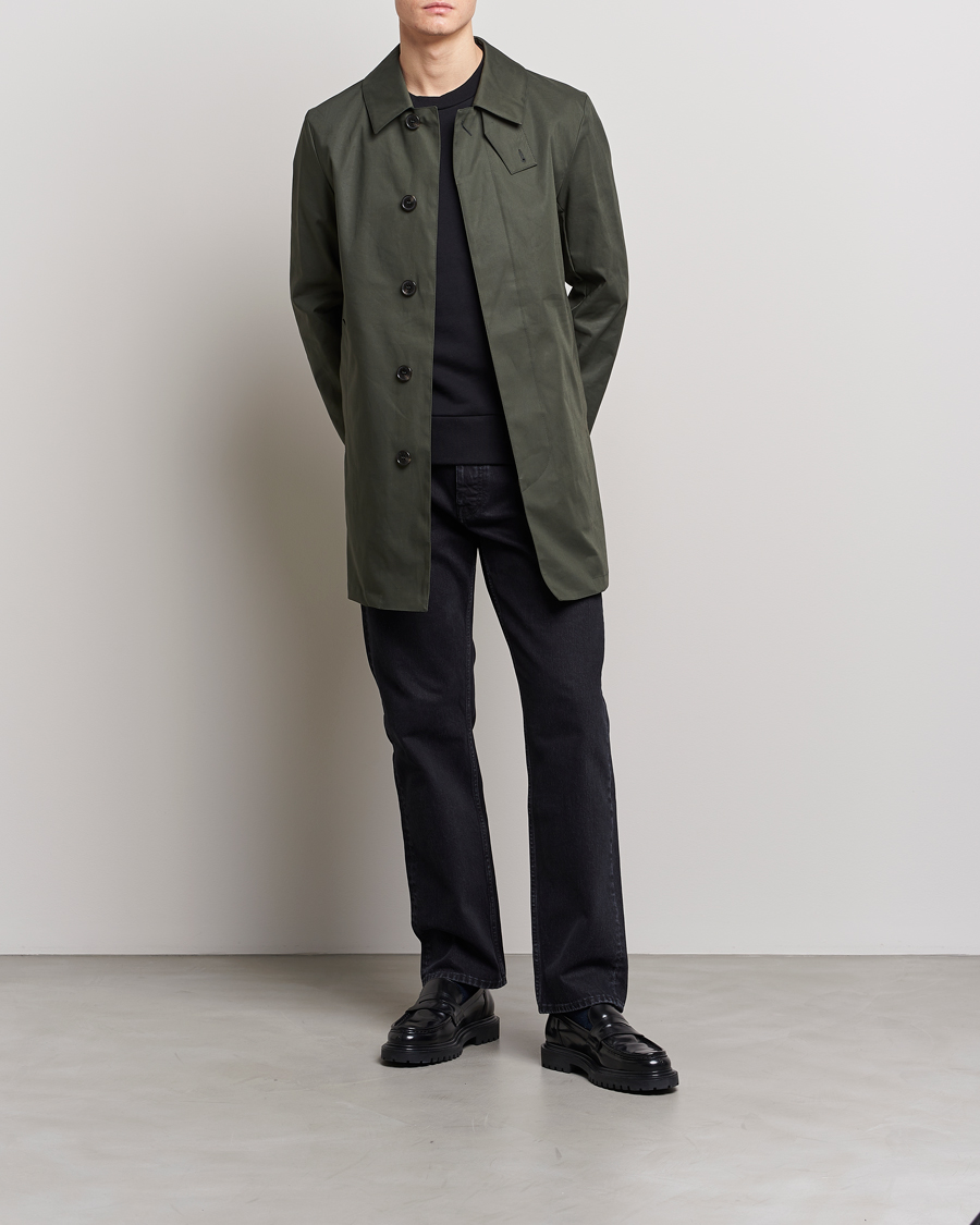 Homme | Manteaux Et Vestes | Mackintosh | Cambridge Car Coat Bottle Green