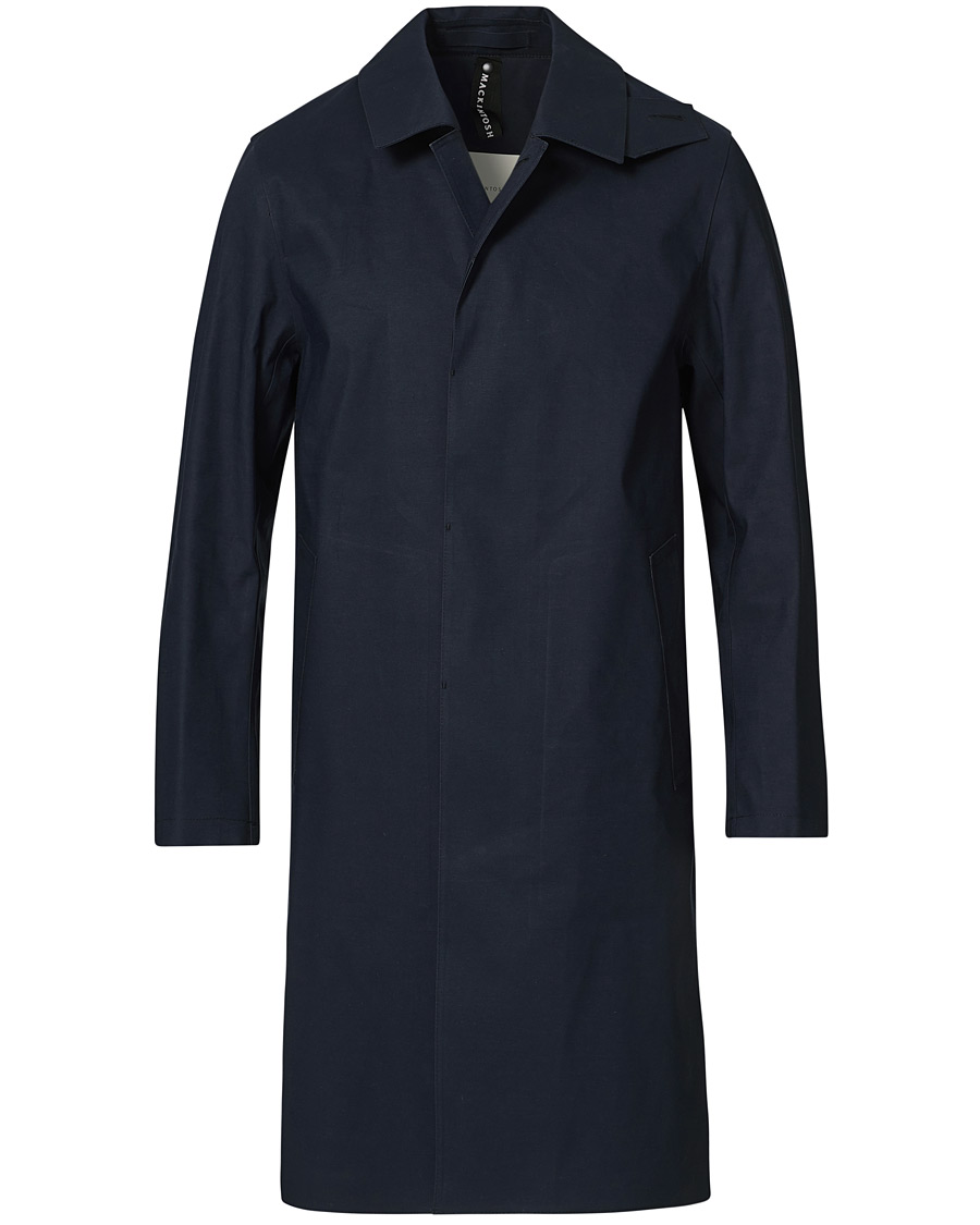 Homme | Manteaux Et Vestes | Mackintosh | Oxford Bonded Cotton Coat Navy