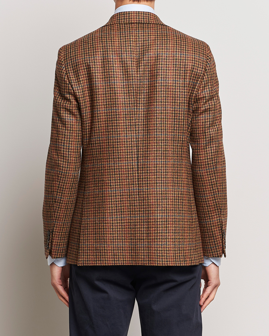 Homme | Blazers | Walker Slater | Edward Lambswool Houndstooth Blazer Tan