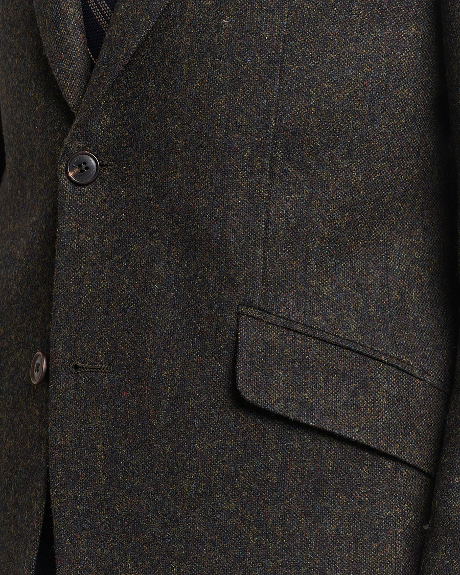 Homme | Blazers | Walker Slater | Edward Wool Donegal Blazer Dark Brown