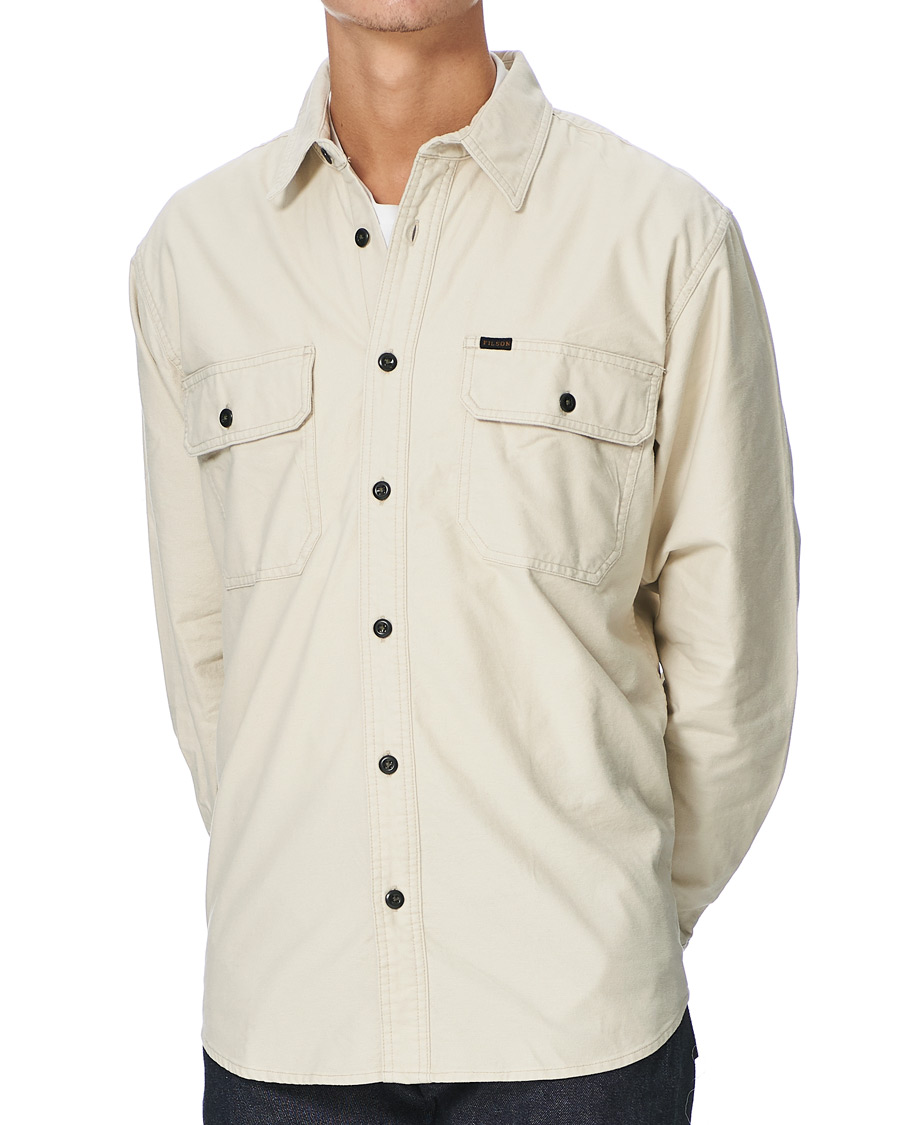 Homme | Chemises | Filson | Field Flannel Shirt Off White