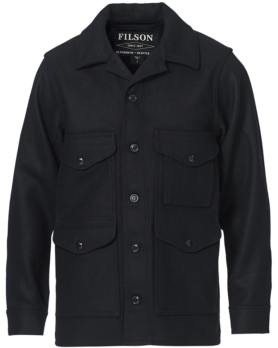 Homme | Manteaux Et Vestes | Filson | Mackinaw Cruiser Shirt Jacket Dark Navy