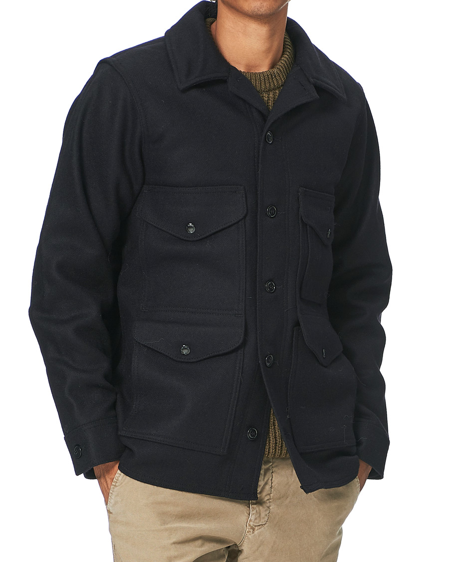 Homme | Manteaux Et Vestes | Filson | Mackinaw Cruiser Shirt Jacket Dark Navy