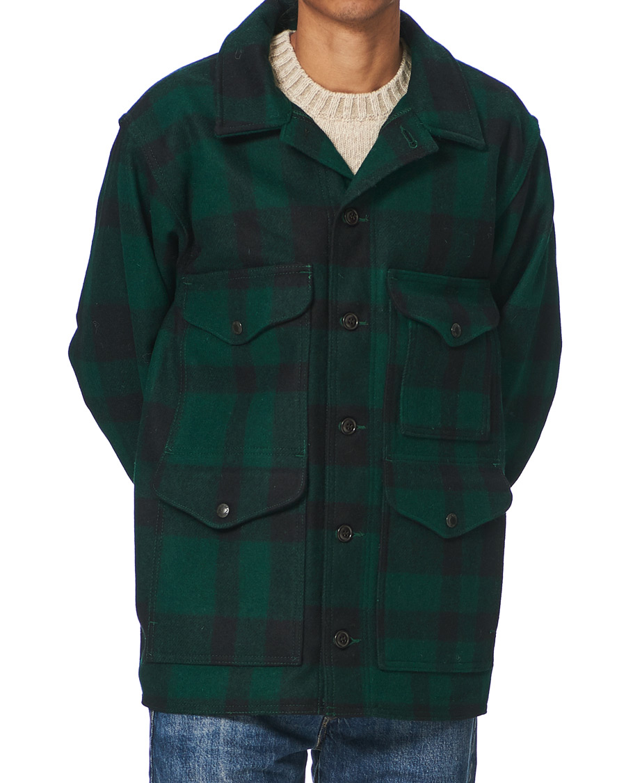 Homme | Manteaux Et Vestes | Filson | Mackinaw Cruiser Shirt Jacket Green/Black
