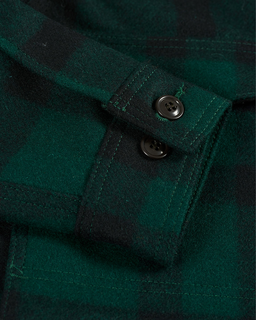 Homme | Manteaux Et Vestes | Filson | Mackinaw Cruiser Shirt Jacket Green/Black
