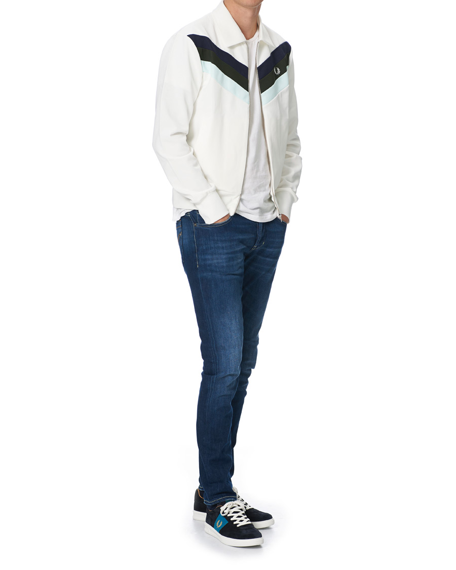 Homme | Fred Perry Suede Panel Sneakers Navy | Fred Perry | Suede Panel Sneakers Navy