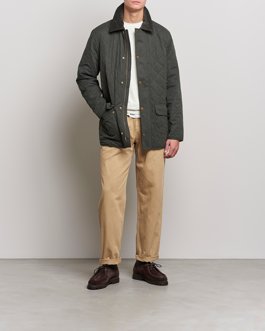 Homme | Manteaux Et Vestes | Morris | Barrow Hill Quilted Jacket Olive