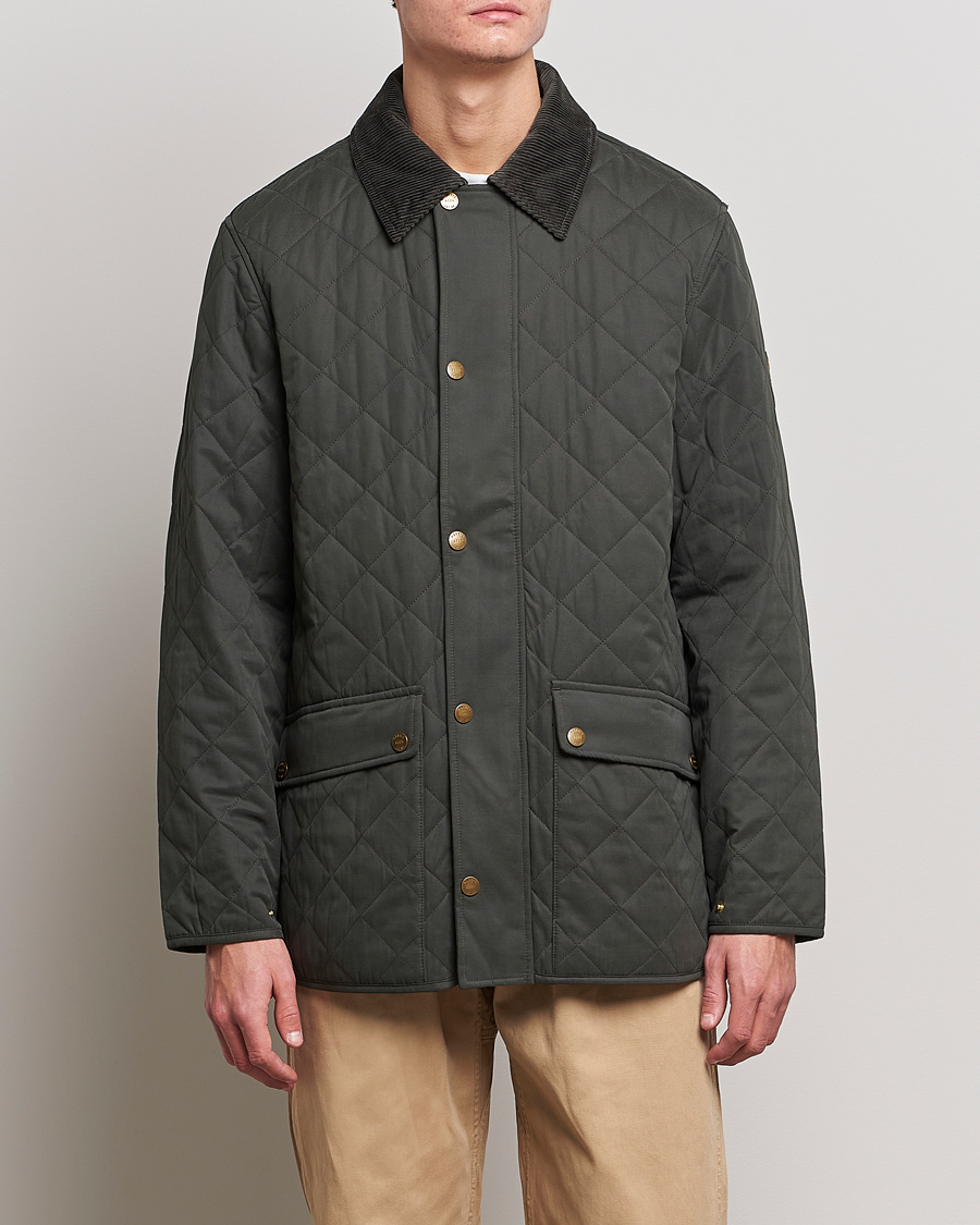 Homme | Manteaux Et Vestes | Morris | Barrow Hill Quilted Jacket Olive
