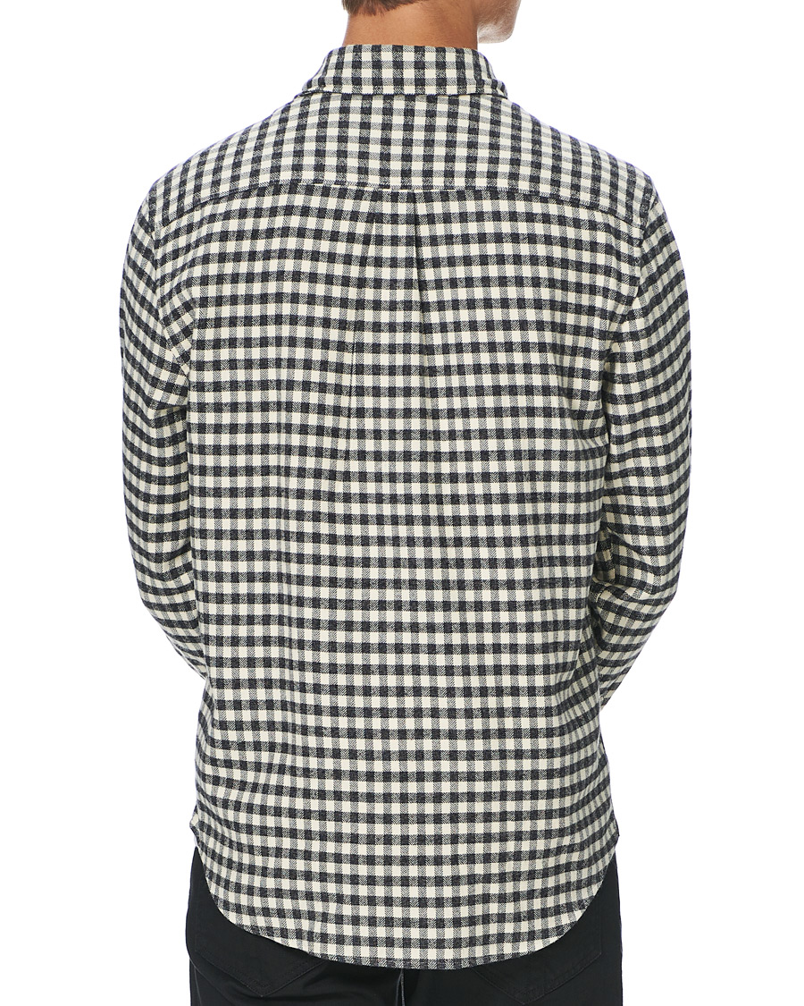 Homme | Chemises | Morris | Winfell Check Overshirt Black/White
