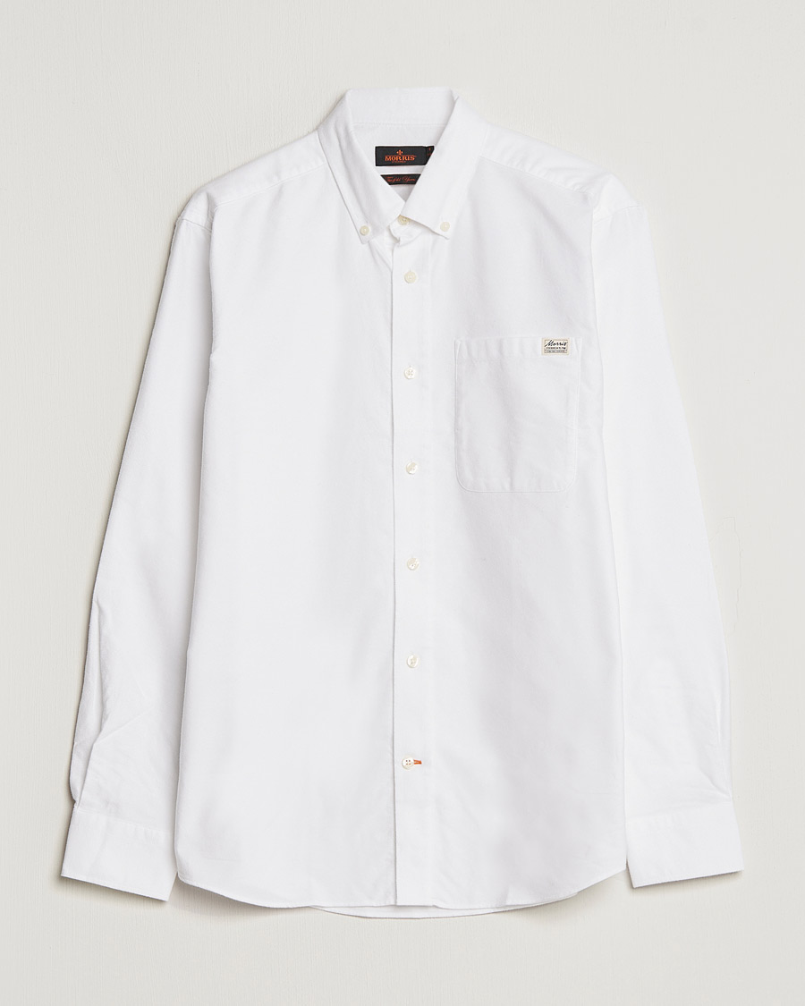 Homme | Chemises | Morris | Original Brushed Oxford Shirt White