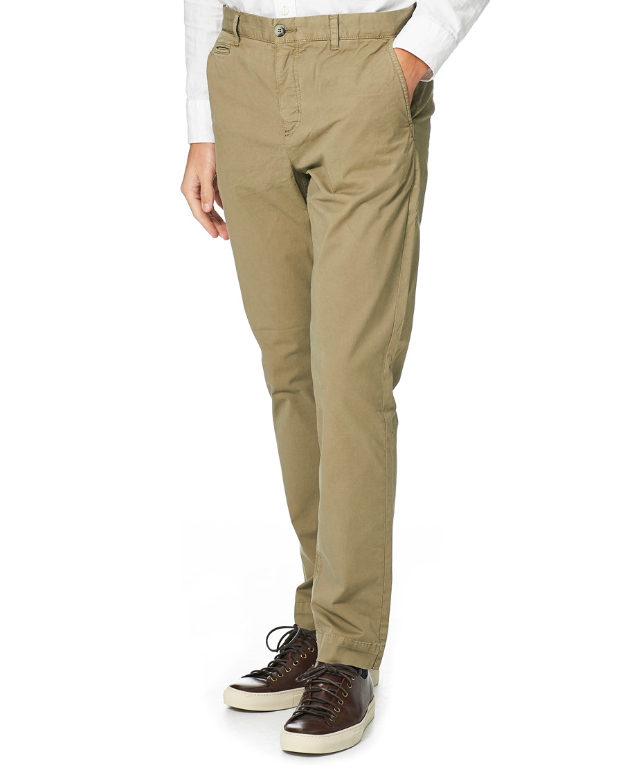 Homme | Pantalons | Morris | Henry Cotton Chino Olive