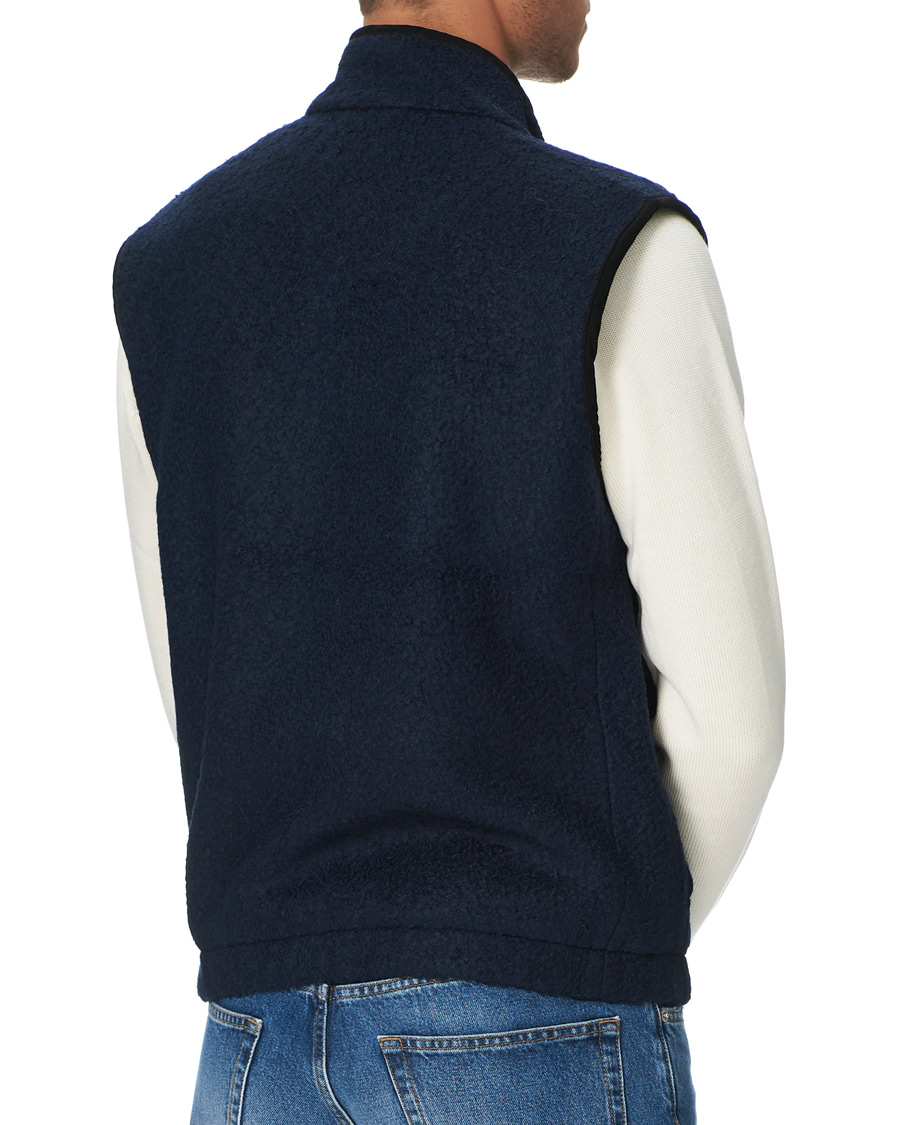 Homme | Gilets | Morris | Whitfield Pile Vest Navy