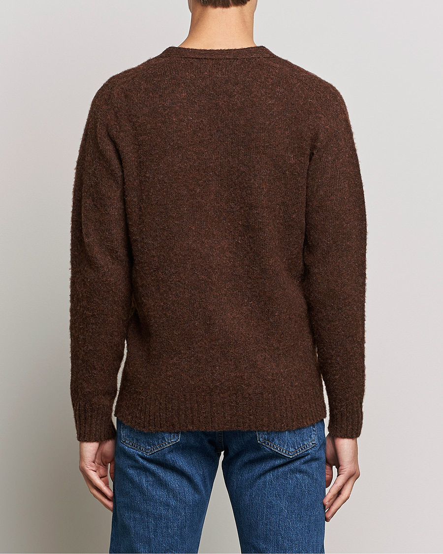 Homme | Pulls Et Tricots | Howlin' | Brushed Wool Cardigan Brownish
