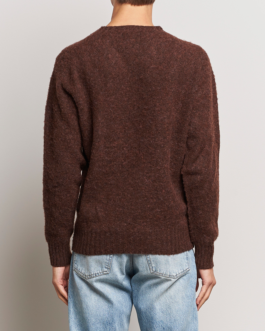 Homme | Pulls Et Tricots | Howlin' | Brushed Wool Sweater Brownish