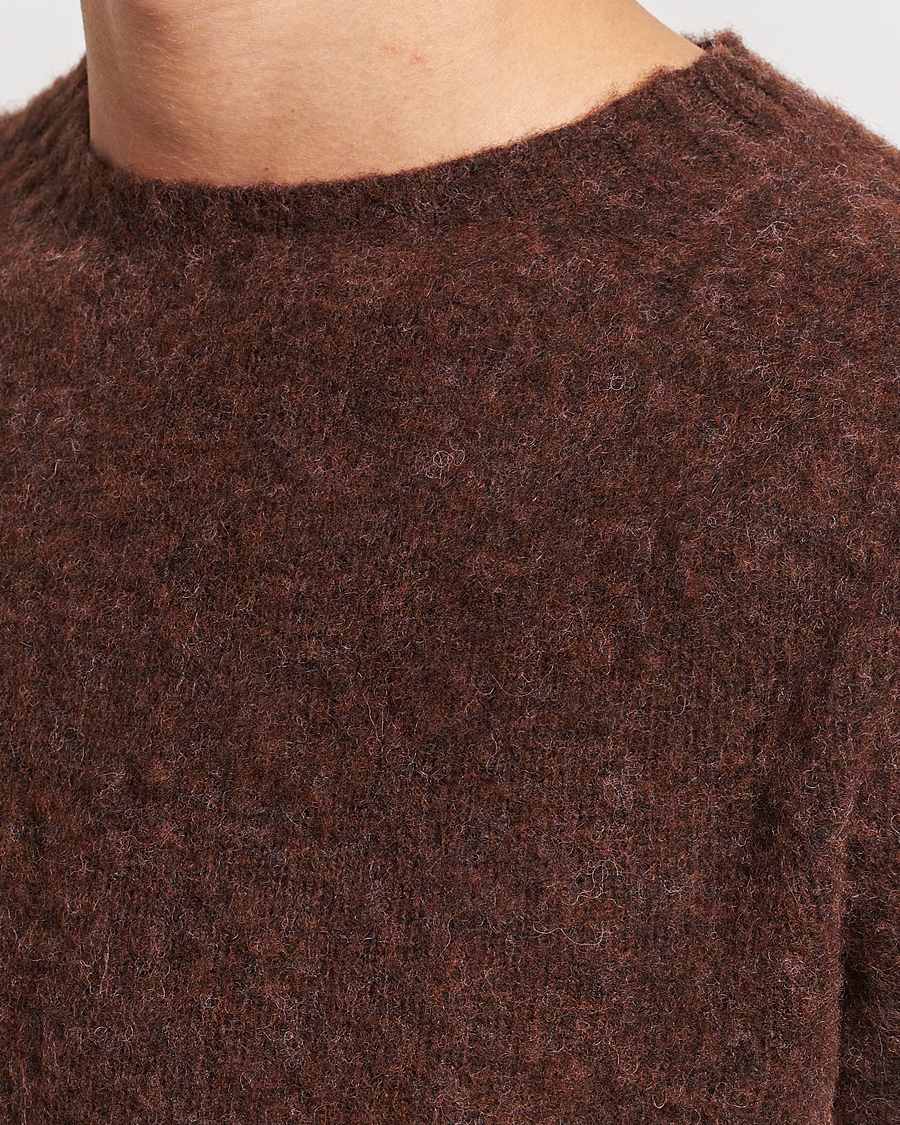 Homme | Pulls Et Tricots | Howlin' | Brushed Wool Sweater Brownish