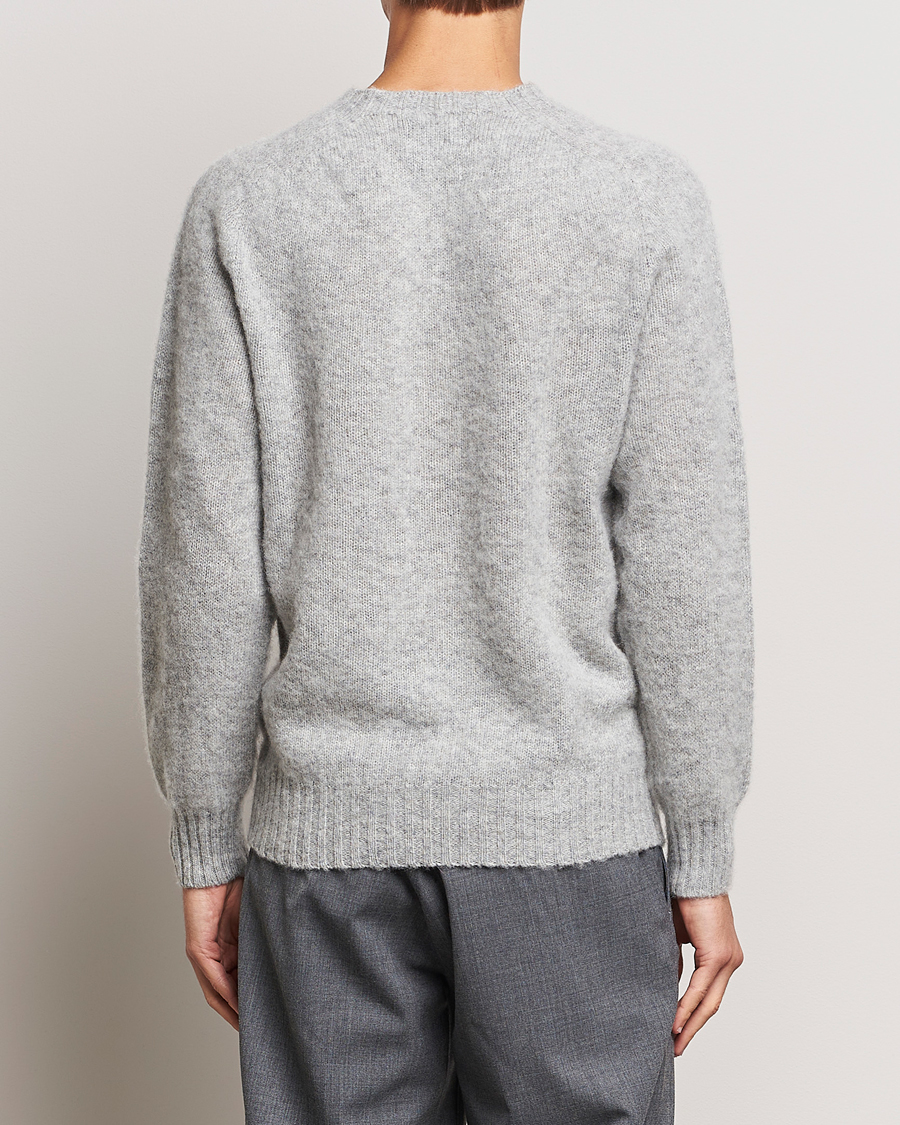 Homme | Pulls Et Tricots | Howlin' | Brushed Wool Sweater Silver