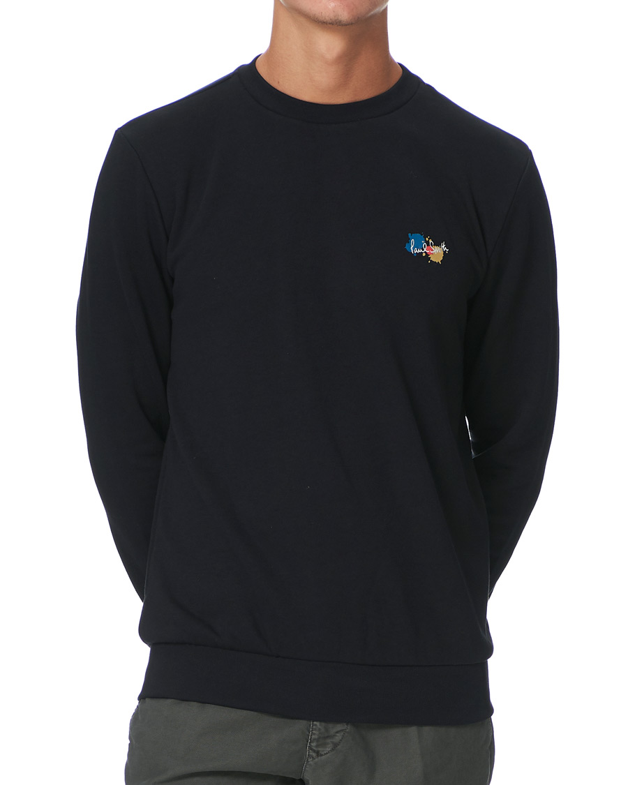 Homme | Pulls Et Tricots | Paul Smith | Logo Sweatshirt Black