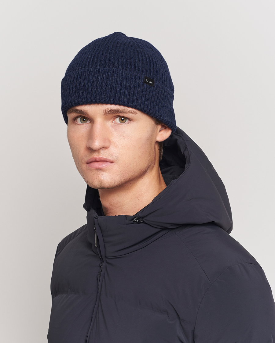 Homme | Paul Smith Cashmere Beanie Blue | Paul Smith | Cashmere Beanie Blue