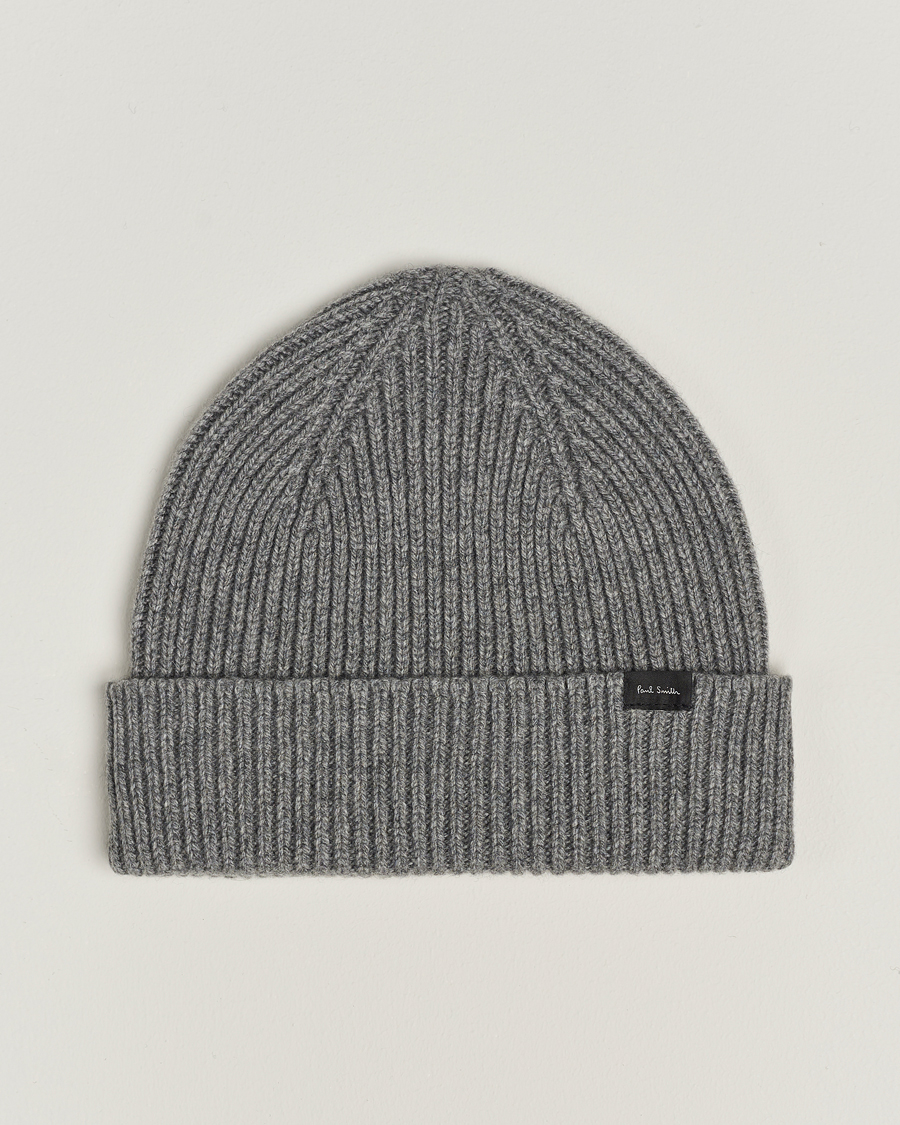 Homme | Paul Smith Cashmere Beanie Grey | Paul Smith | Cashmere Beanie Grey