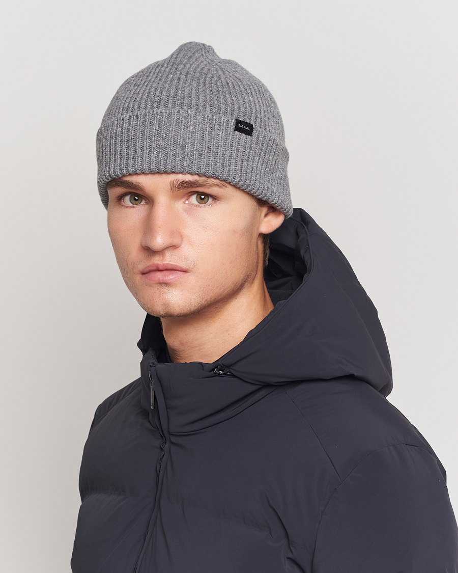 Homme | Paul Smith Cashmere Beanie Grey | Paul Smith | Cashmere Beanie Grey