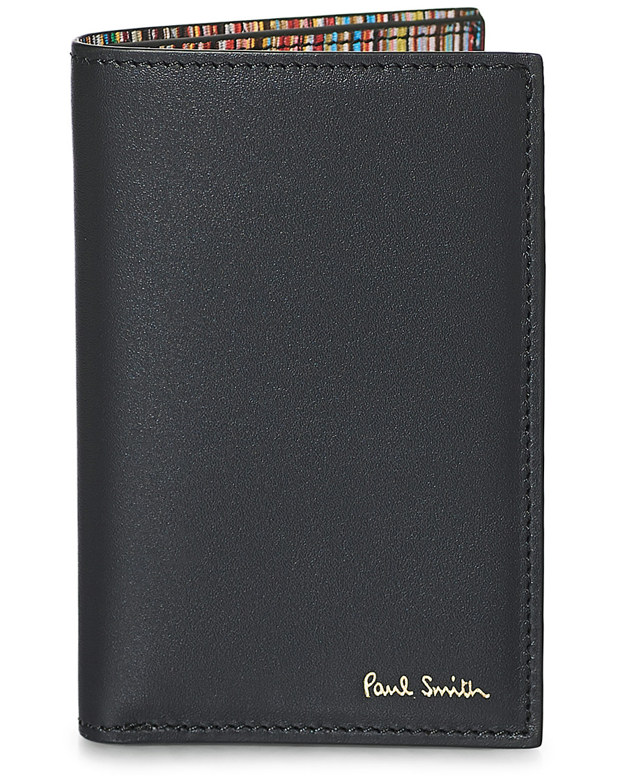 Homme | Paul Smith Stripe Leather Wallet Black | Paul Smith | Stripe Leather Wallet Black