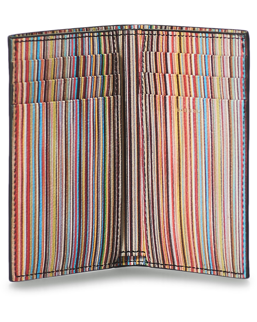 Homme | Paul Smith Stripe Leather Wallet Black | Paul Smith | Stripe Leather Wallet Black
