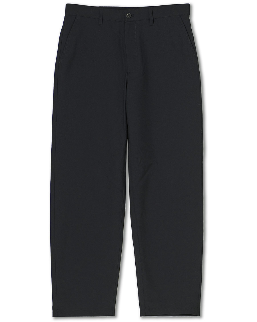 Homme | Pantalons | Sunflower | Soft Wool Trousers Black