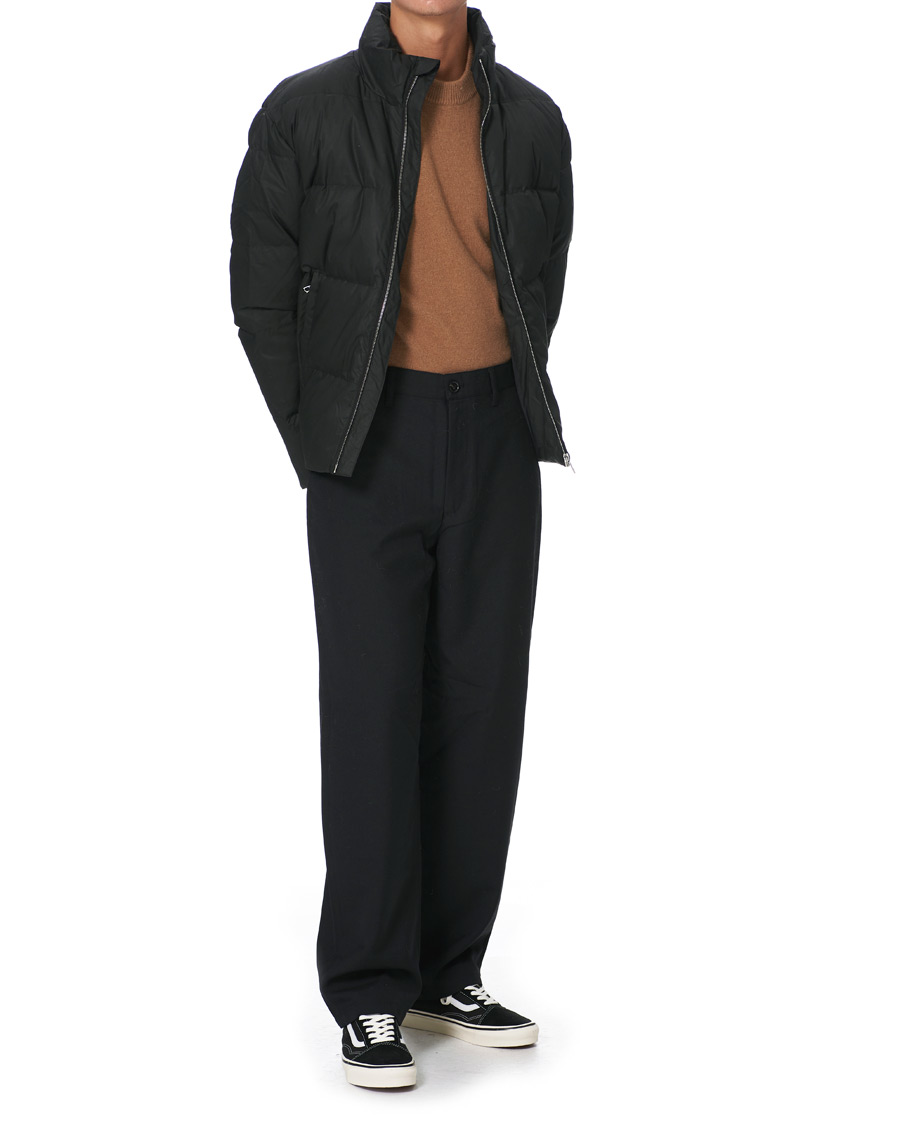 Homme | Pantalons | Sunflower | Soft Wool Trousers Black
