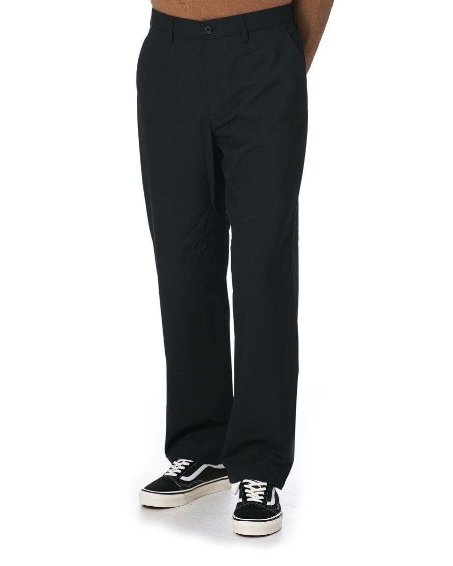 Homme | Pantalons | Sunflower | Soft Wool Trousers Black