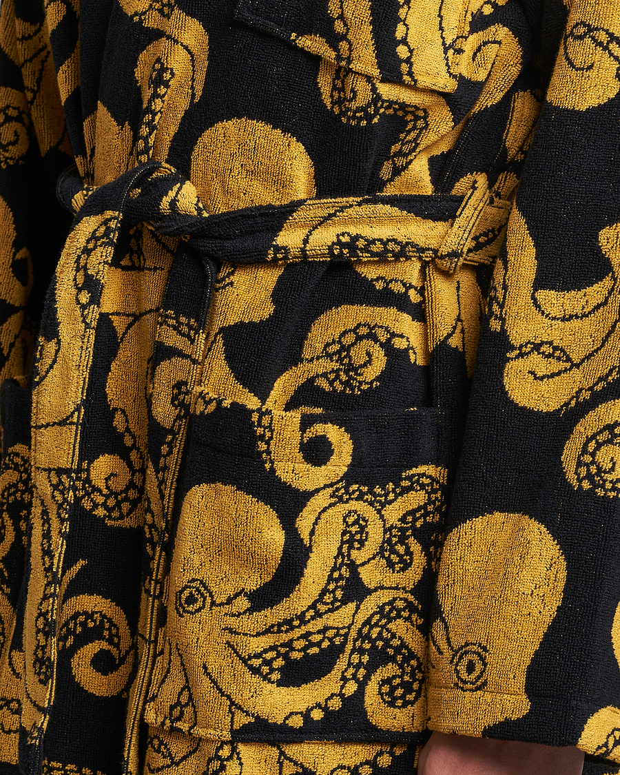 Homme | Peignoirs Et Pyjamas | OAS | Terry Robe Black Octo