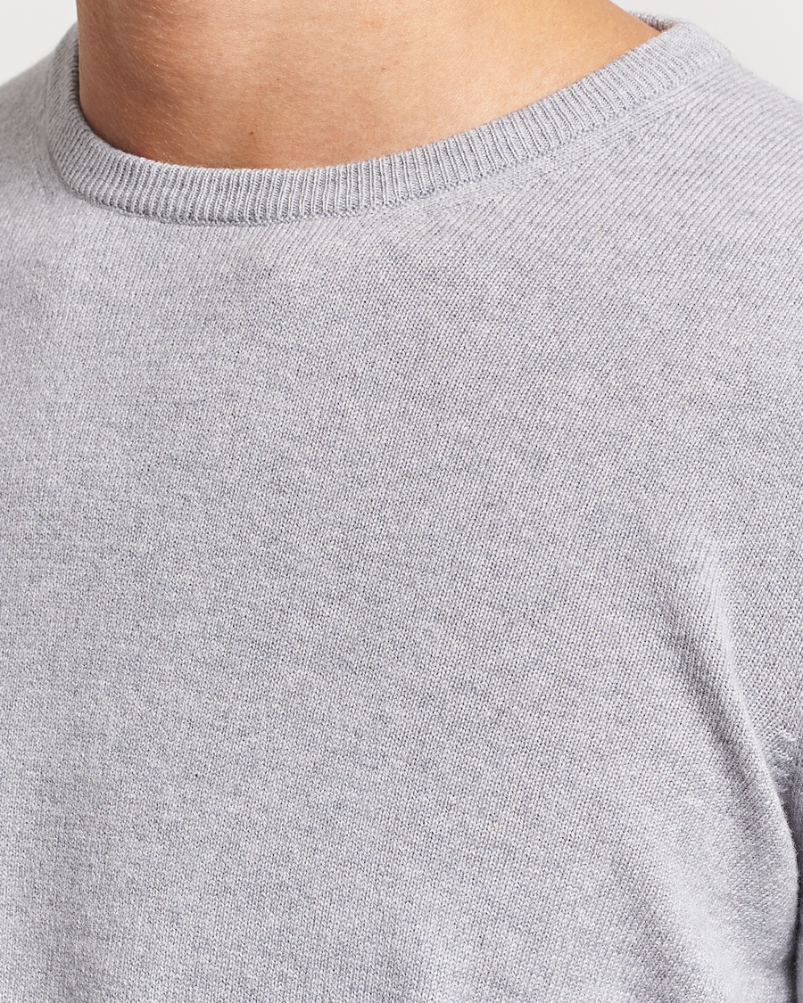 Homme | Pulls Et Tricots | Gran Sasso | Wool/Cashmere Crew Neck Light Grey