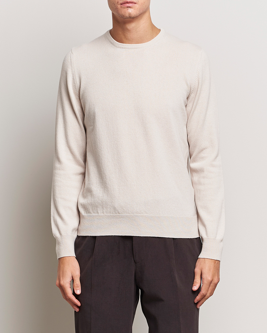 Homme | Pulls Et Tricots | Gran Sasso | Wool/Cashmere Crew Neck Cream