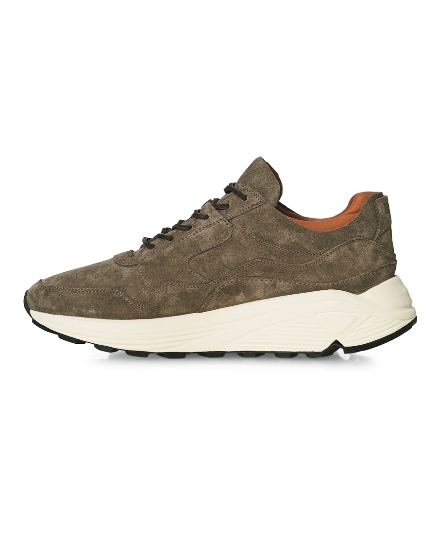 Homme | Buttero Vinci Suede Running Sneaker Taupe | Buttero | Vinci Suede Running Sneaker Taupe