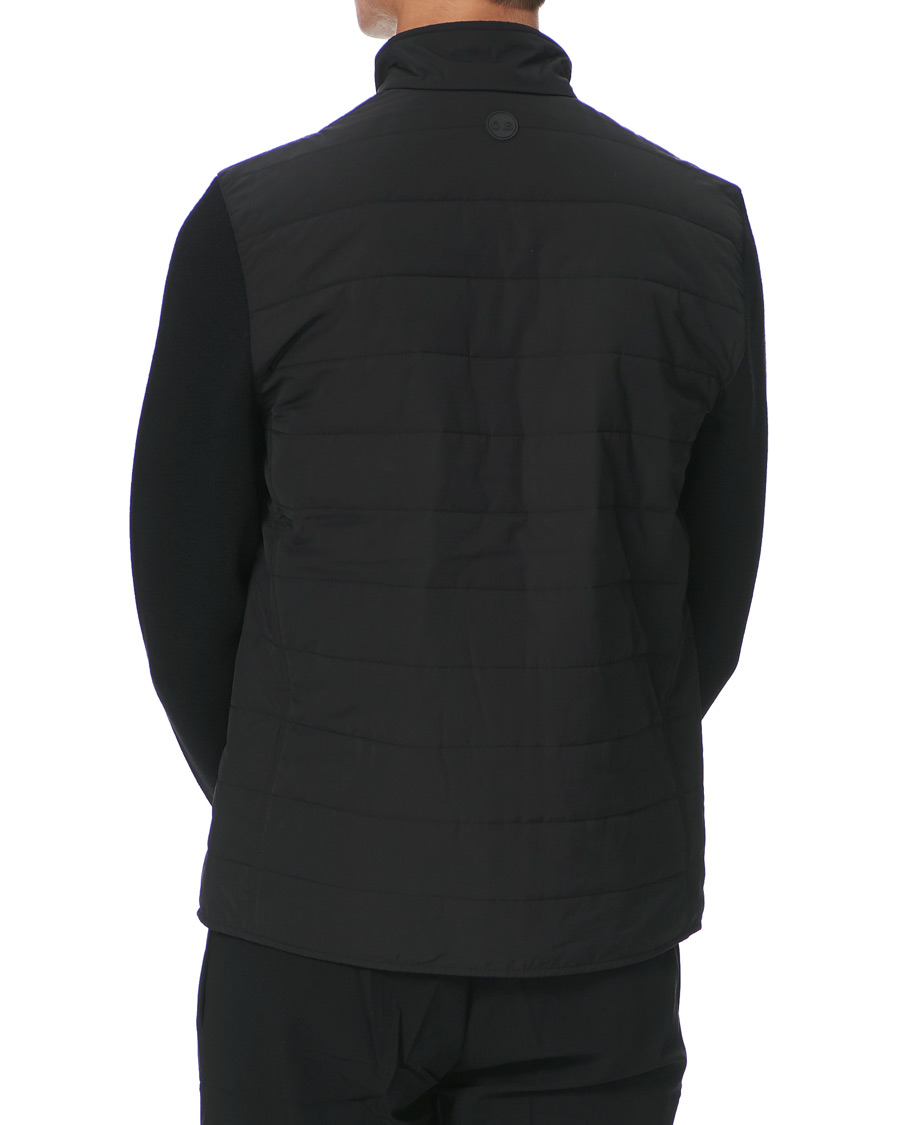 Homme | Pulls Et Tricots | Orlebar Brown | Terrence Hybrid Full Zip Black