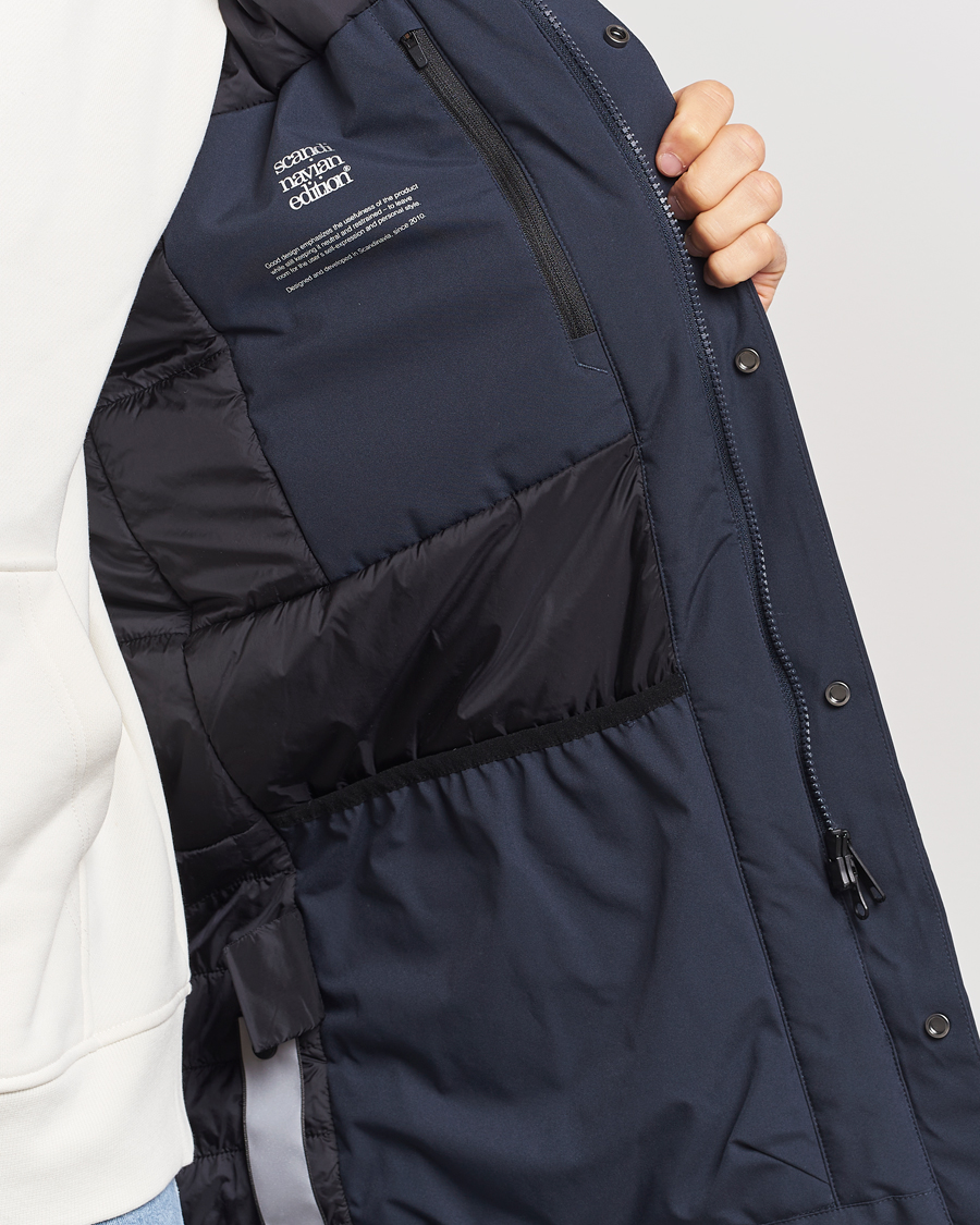 Homme | Manteaux Et Vestes | Scandinavian Edition | Loft Waterproof Padded Coat Midnight Blue