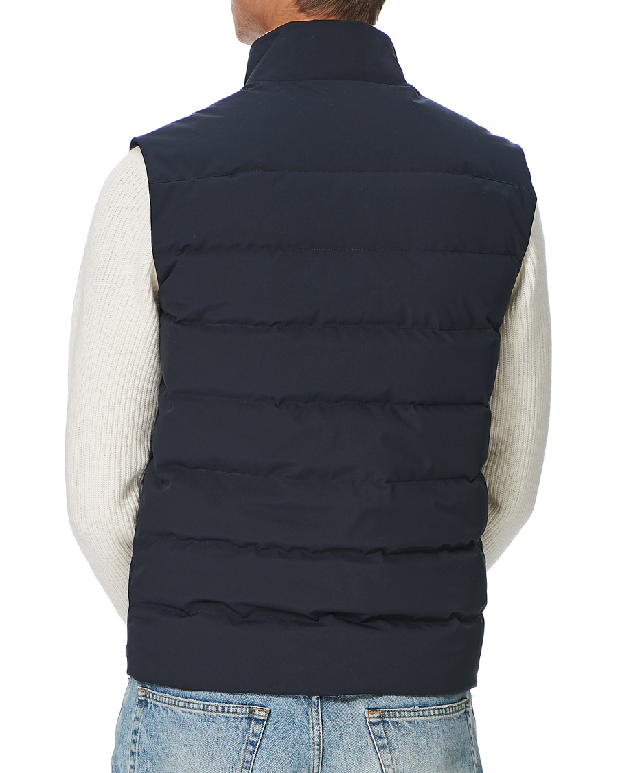 Homme | Manteaux Et Vestes | Scandinavian Edition | Abel Down Waistcoat Midnight Blue
