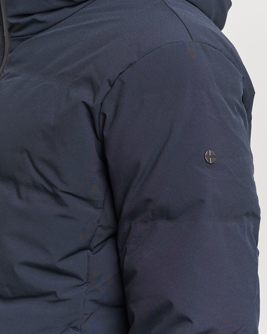 Homme | Manteaux Et Vestes | Scandinavian Edition | Torrent Hooded Puffer Jacket Midnight Blue