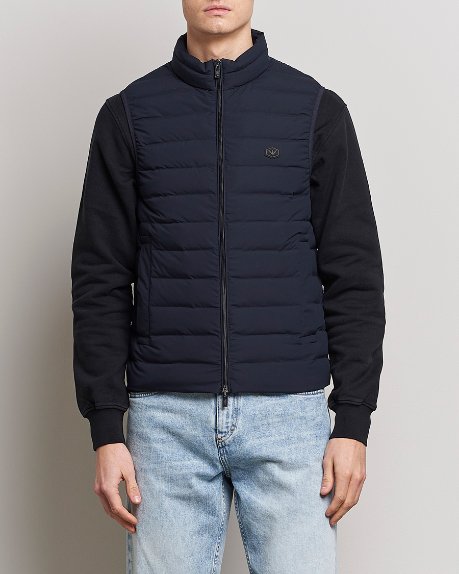 Homme | Gilets | Emporio Armani | Light Vest Navy