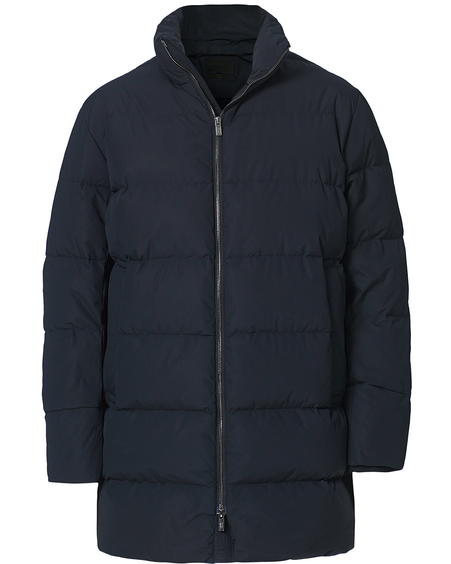 Homme | Manteaux Et Vestes | Emporio Armani | Comfort Stretch Down Parka Navy