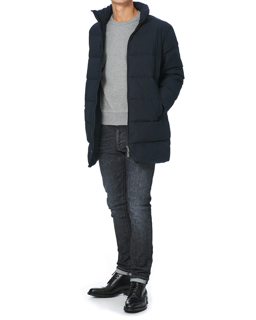 Homme | Manteaux Et Vestes | Emporio Armani | Comfort Stretch Down Parka Navy
