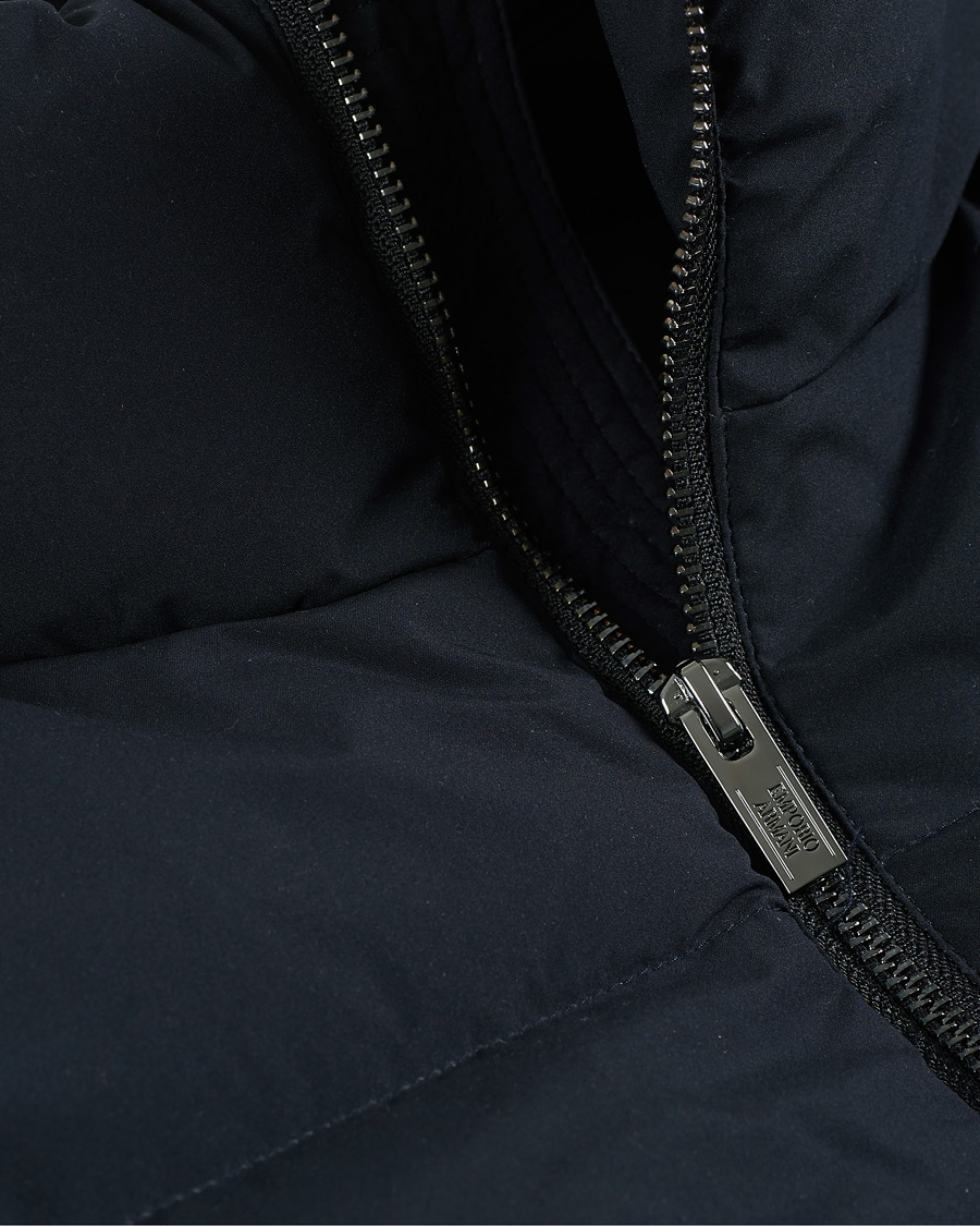 Homme | Manteaux Et Vestes | Emporio Armani | Comfort Stretch Down Parka Navy